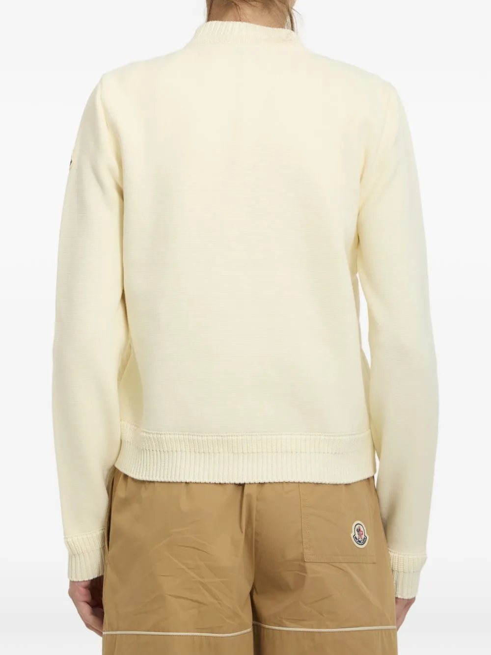 Wool And Nylon Padded Cardigan sold by Wanan Luxury product image thumbnail 3