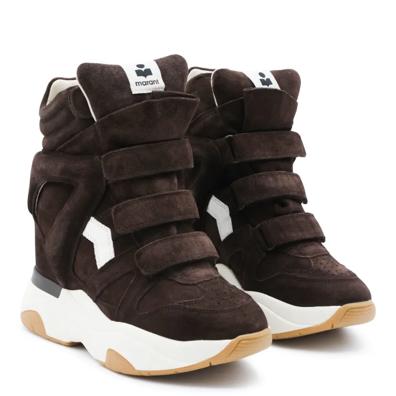Sneakers Chocolate/Milky White made by Isabel Marant