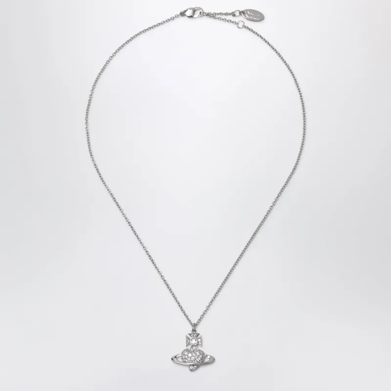 Agnatha Valentine's Pendant Necklace In Platinum made by Vivienne Westwood