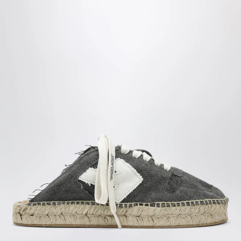 Black/White Arrow Espadrilles made by Off-White