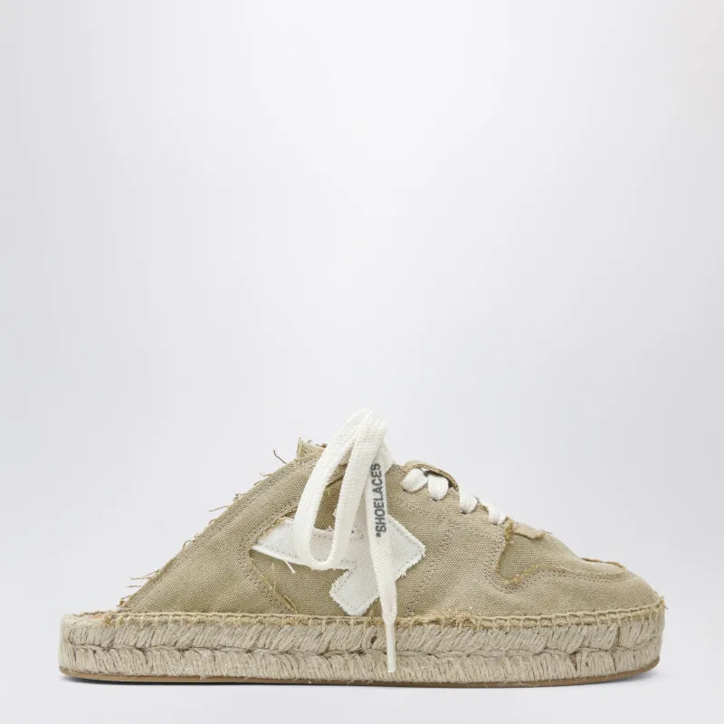 Beige/White Arrow Espadrilles made by Off-White