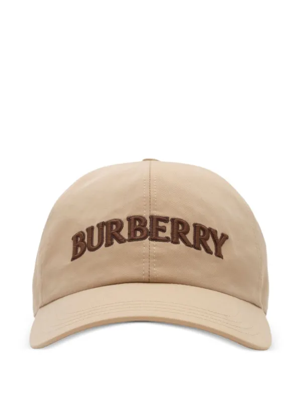 Logo Cotton Baseball Cap made by Burberry