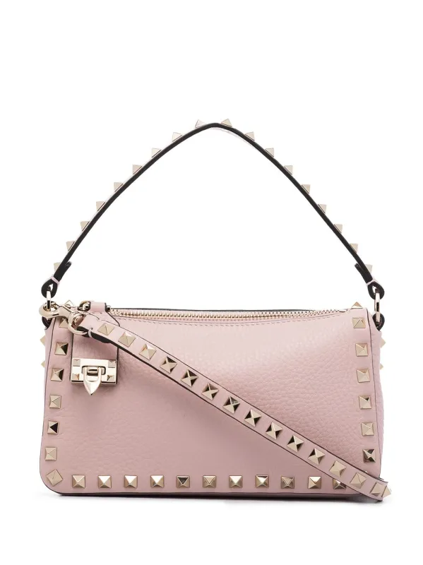 Rockstud Small Leather Shoulder Bag made by Valentino Garavani