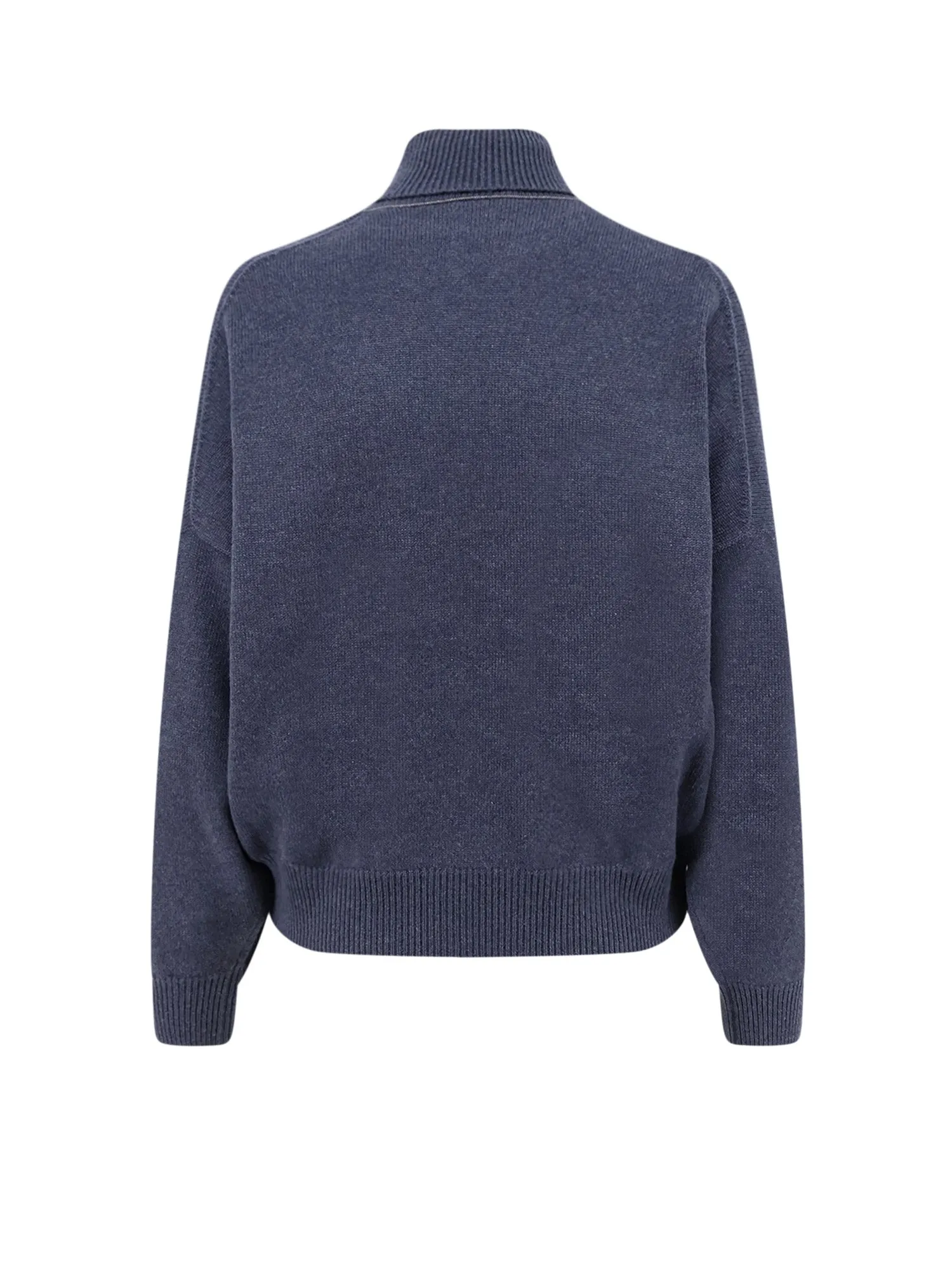 Cashmere Turtleneck With Monili Detail On The Back sold by Wanan Luxury product image thumbnail 2