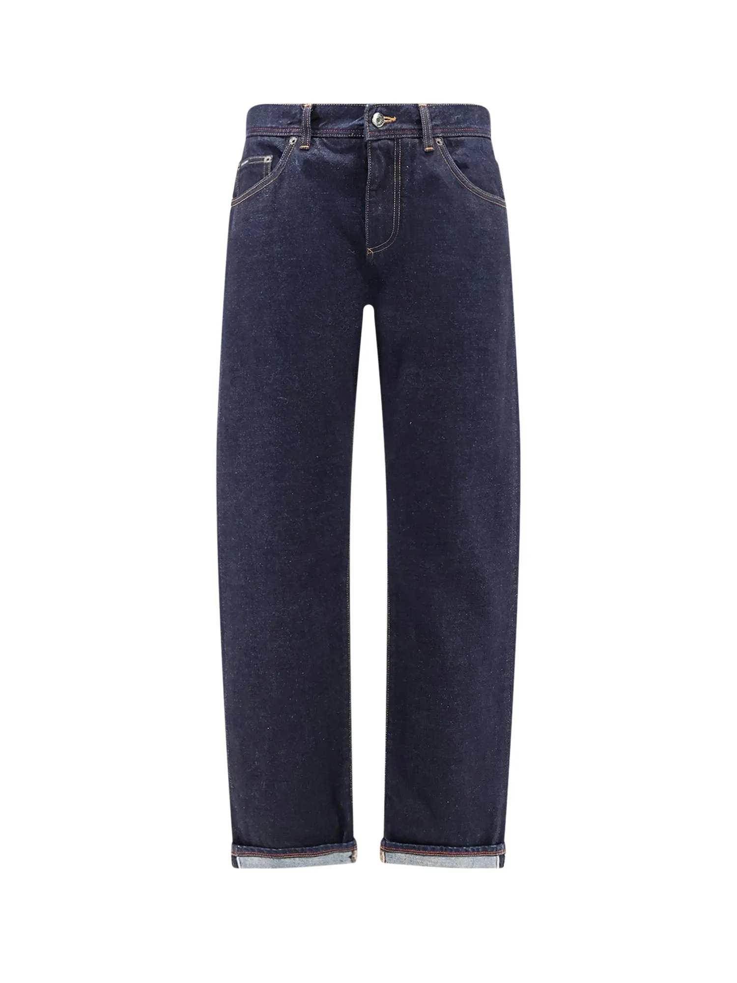 Classic Jeans With Logo Embroidery sold by Wanan Luxury