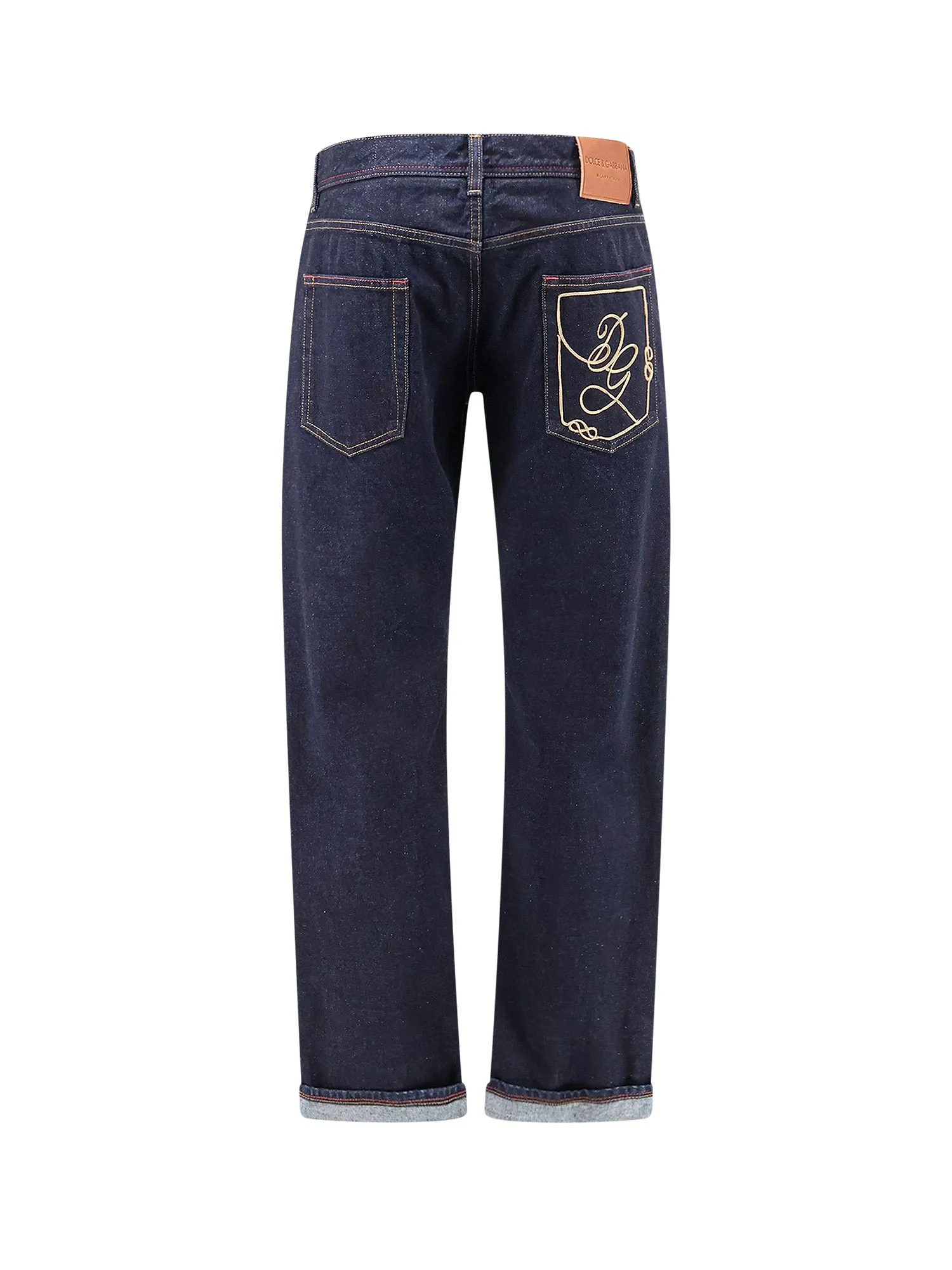 Classic Jeans With Logo Embroidery sold by Wanan Luxury product image thumbnail 2