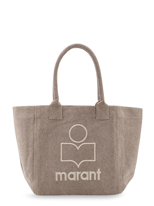 Small Yenky Cotton Shoulder Bag made by Isabel Marant