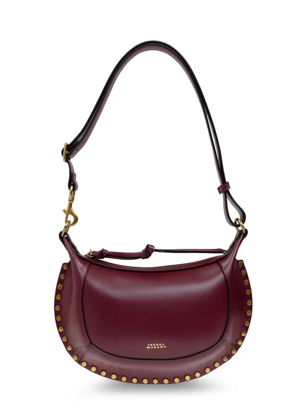 Oskan Moon Leather Crossbody Bag made by Isabel Marant