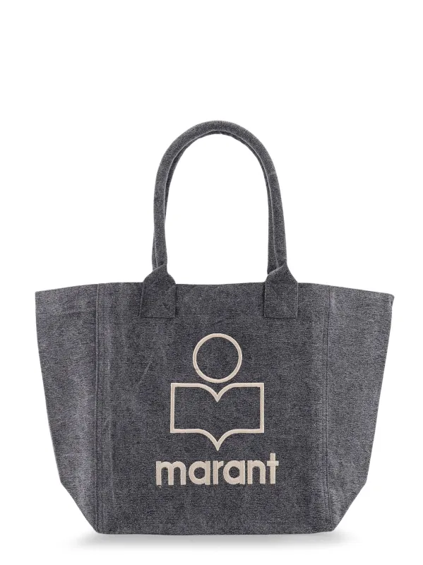 Small Yenky Cotton Shoulder Bag made by Isabel Marant