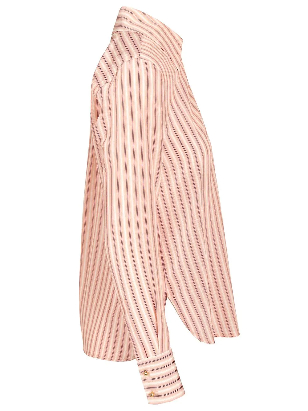 Printed Silk Shirt Shirts Rose sold by Wanan Luxury product image thumbnail 3