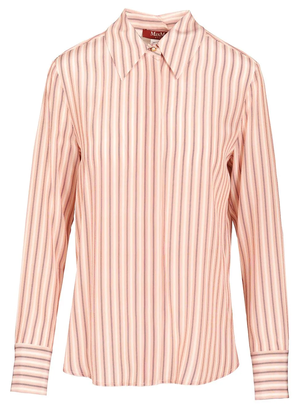 Printed Silk Shirt Shirts Rose sold by Wanan Luxury