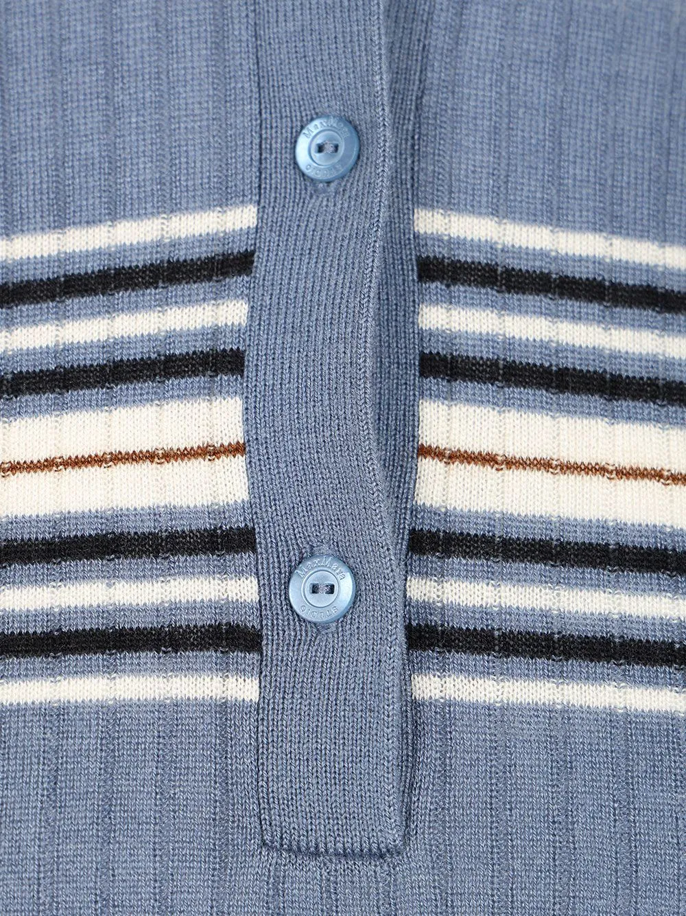Tallero Short Sleeves Striped Polo Knitwear Multicolor sold by Wanan Luxury product image thumbnail 3