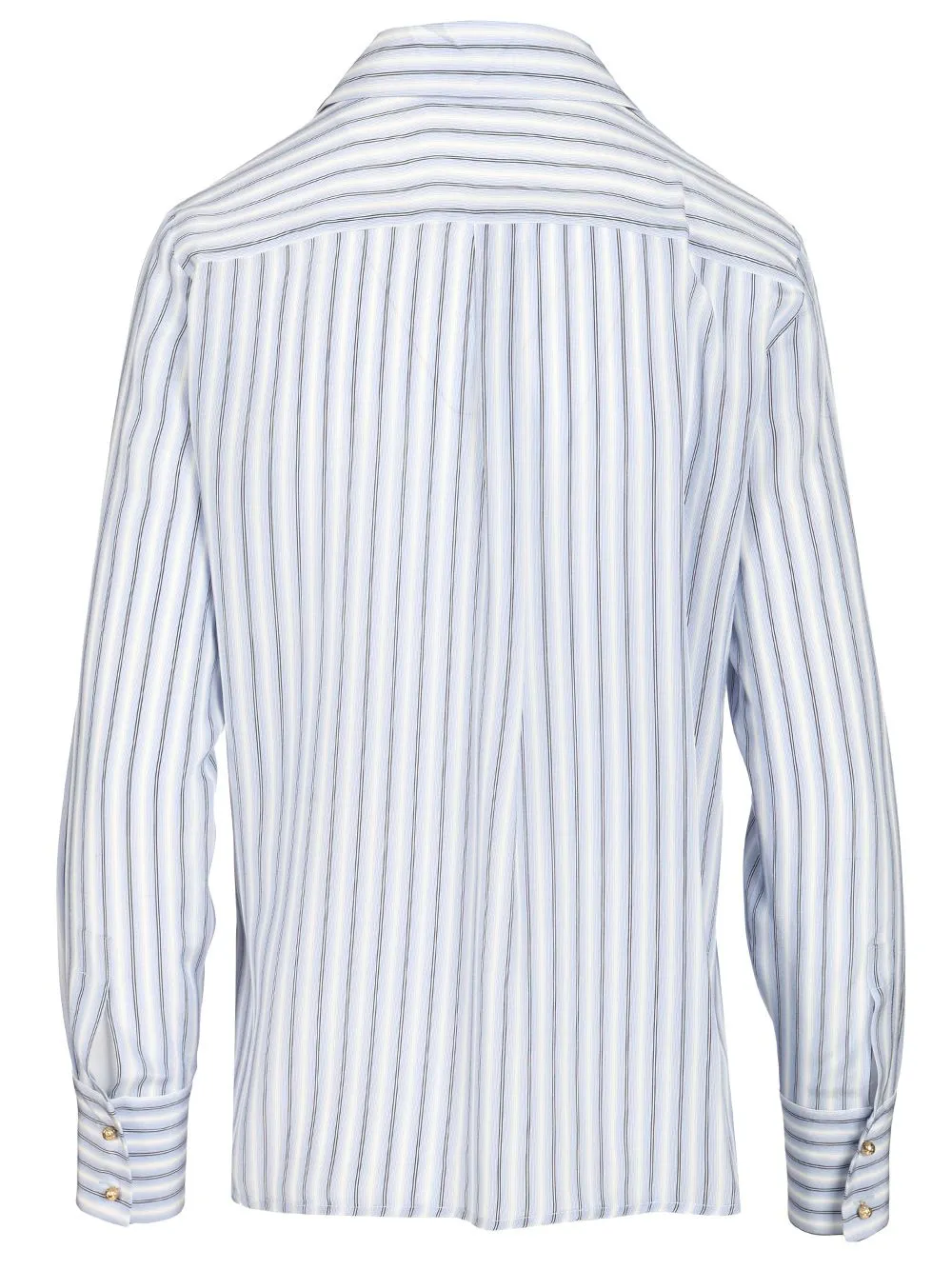 Printed Silk Shirt Shirts Light Blue sold by Wanan Luxury product image thumbnail 2