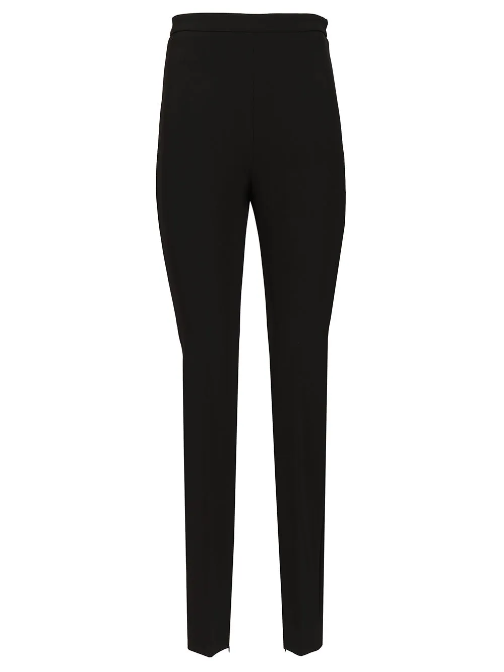 Slim Stretch Cady Trousers Black sold by Wanan Luxury