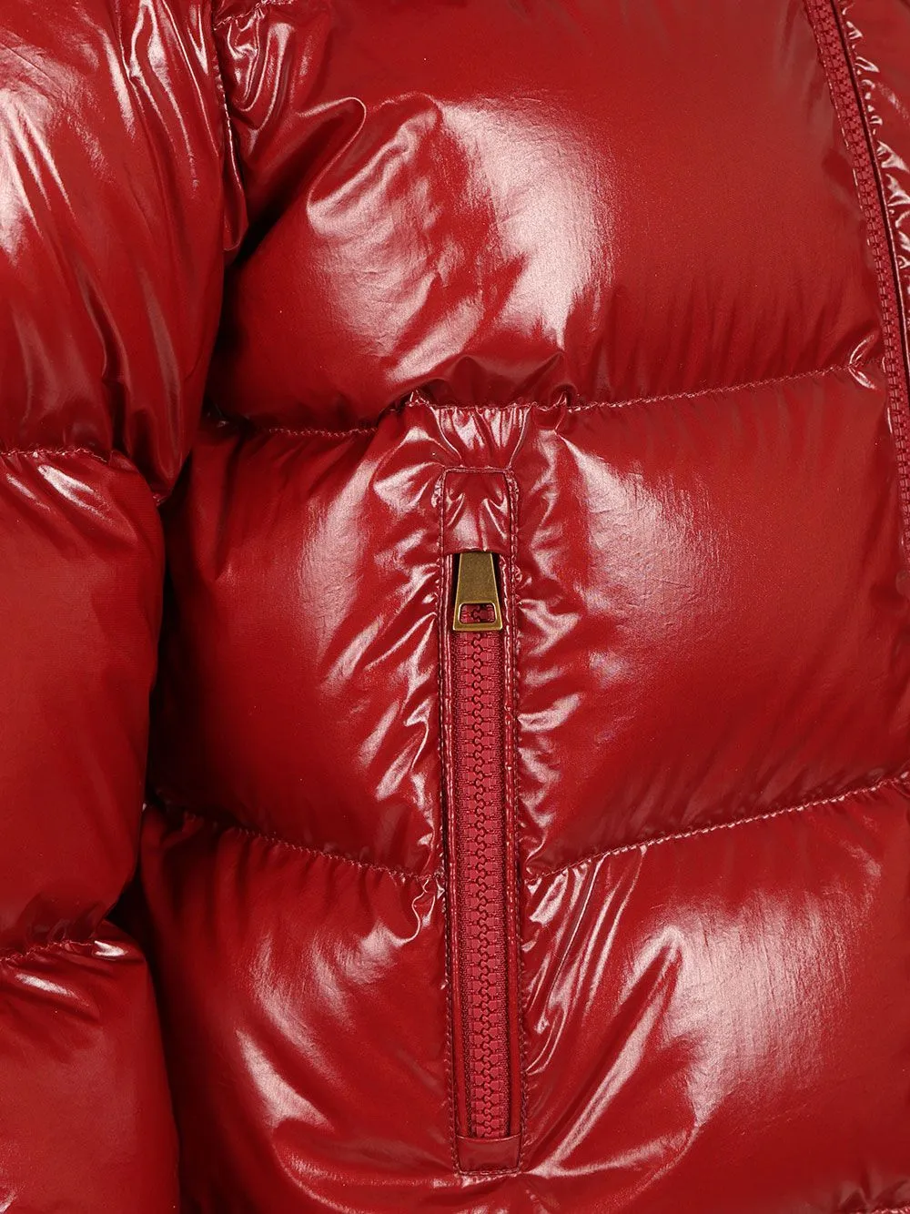 Niveole Short Nylon Down Jacket Red sold by Wanan Luxury product image thumbnail 5