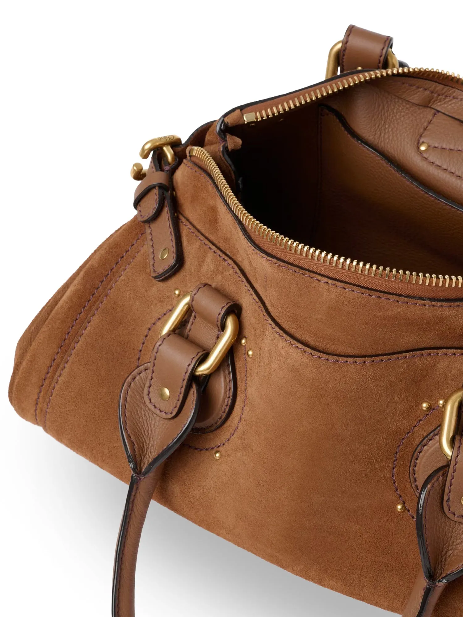 Paddington Suede Shoulder Bag sold by Wanan Luxury product image thumbnail 4