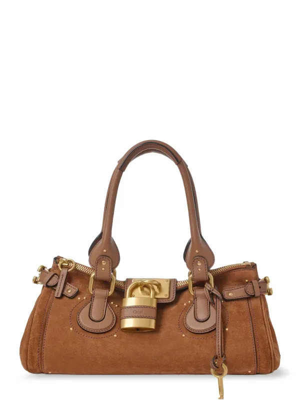 Paddington Suede Shoulder Bag made by Chloe