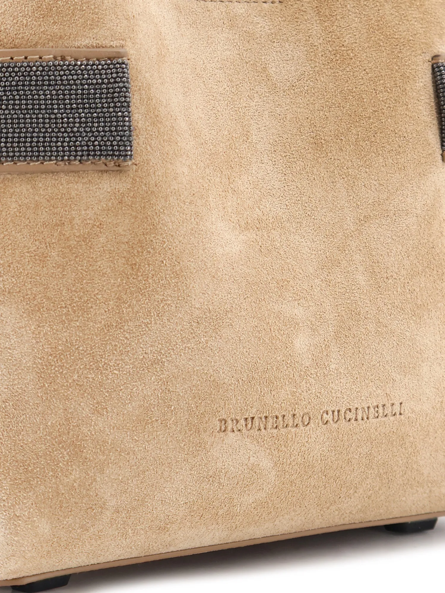 Suede Shoulder Bag With Monili Detail sold by Wanan Luxury product image thumbnail 5