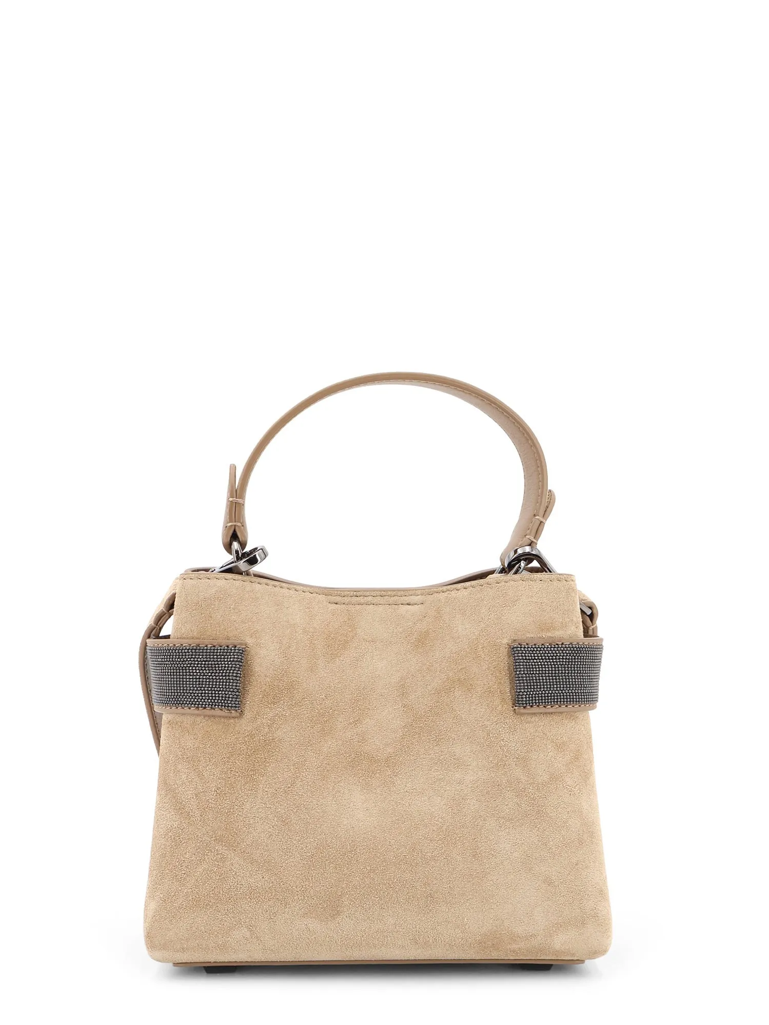 Suede Shoulder Bag With Monili Detail sold by Wanan Luxury product image thumbnail 2