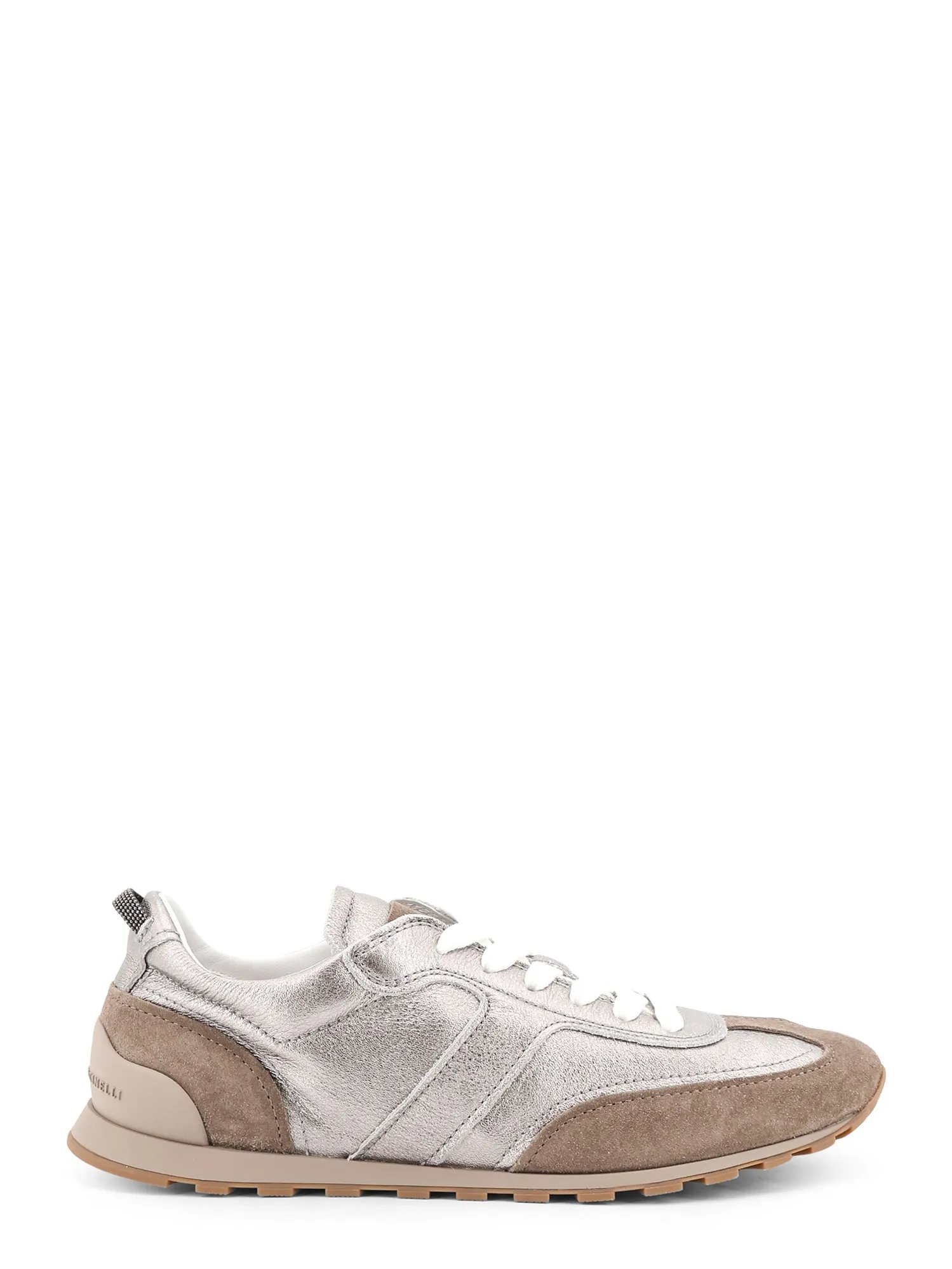 Laminated Leather And Suede Sneakers sold by Wanan Luxury
