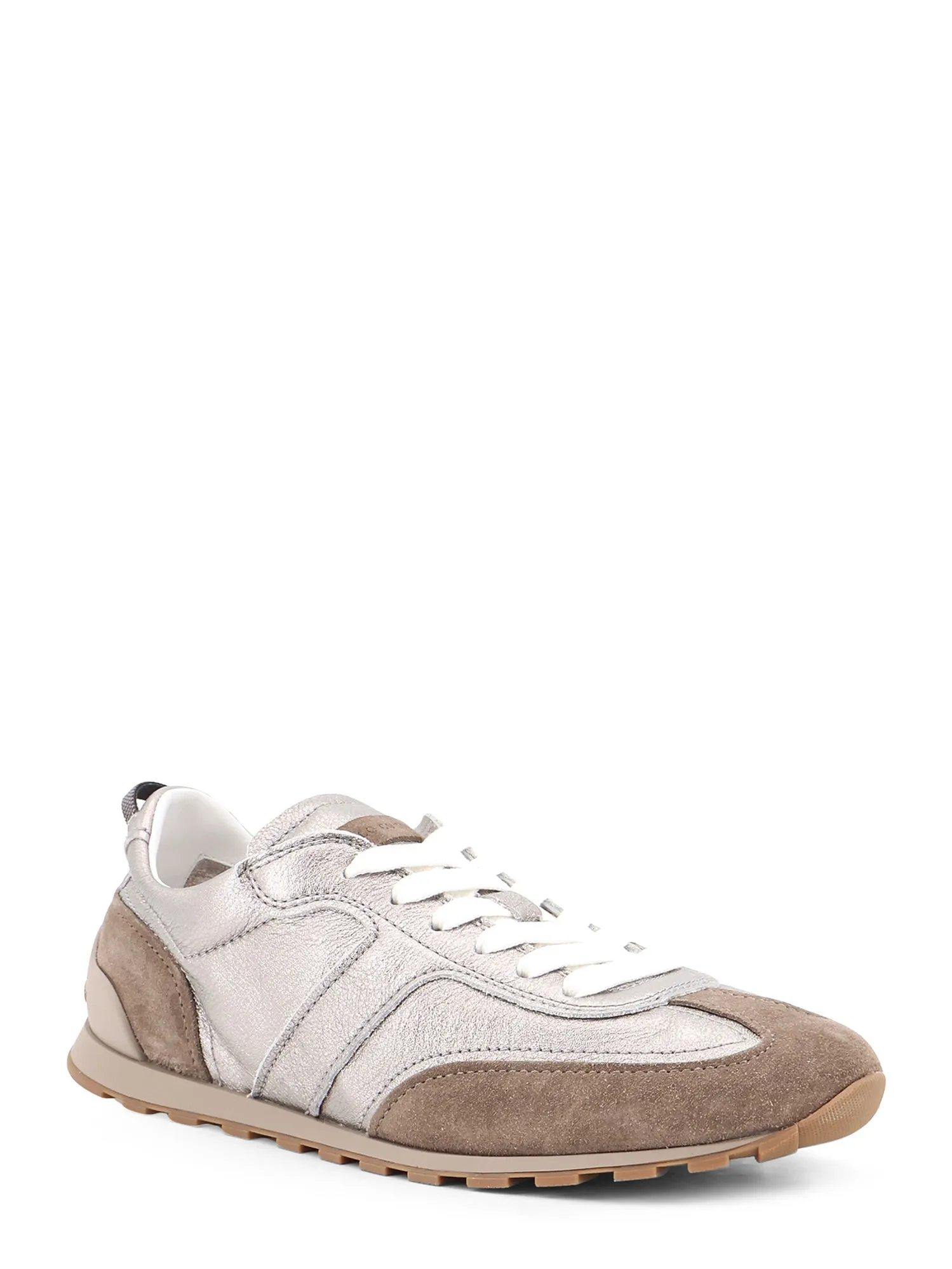 Laminated Leather And Suede Sneakers sold by Wanan Luxury product image thumbnail 2