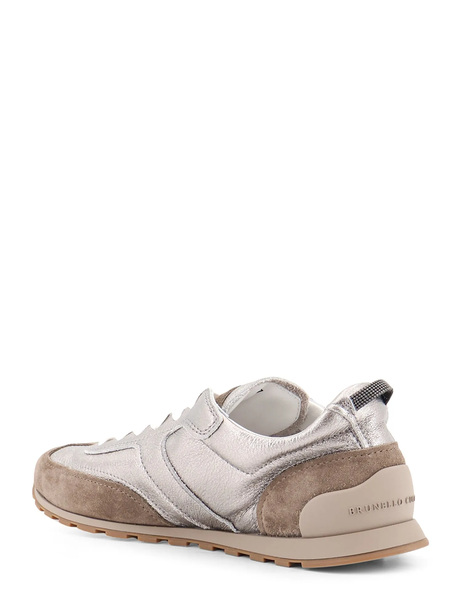 Laminated Leather And Suede Sneakers sold by Wanan Luxury product image thumbnail 3