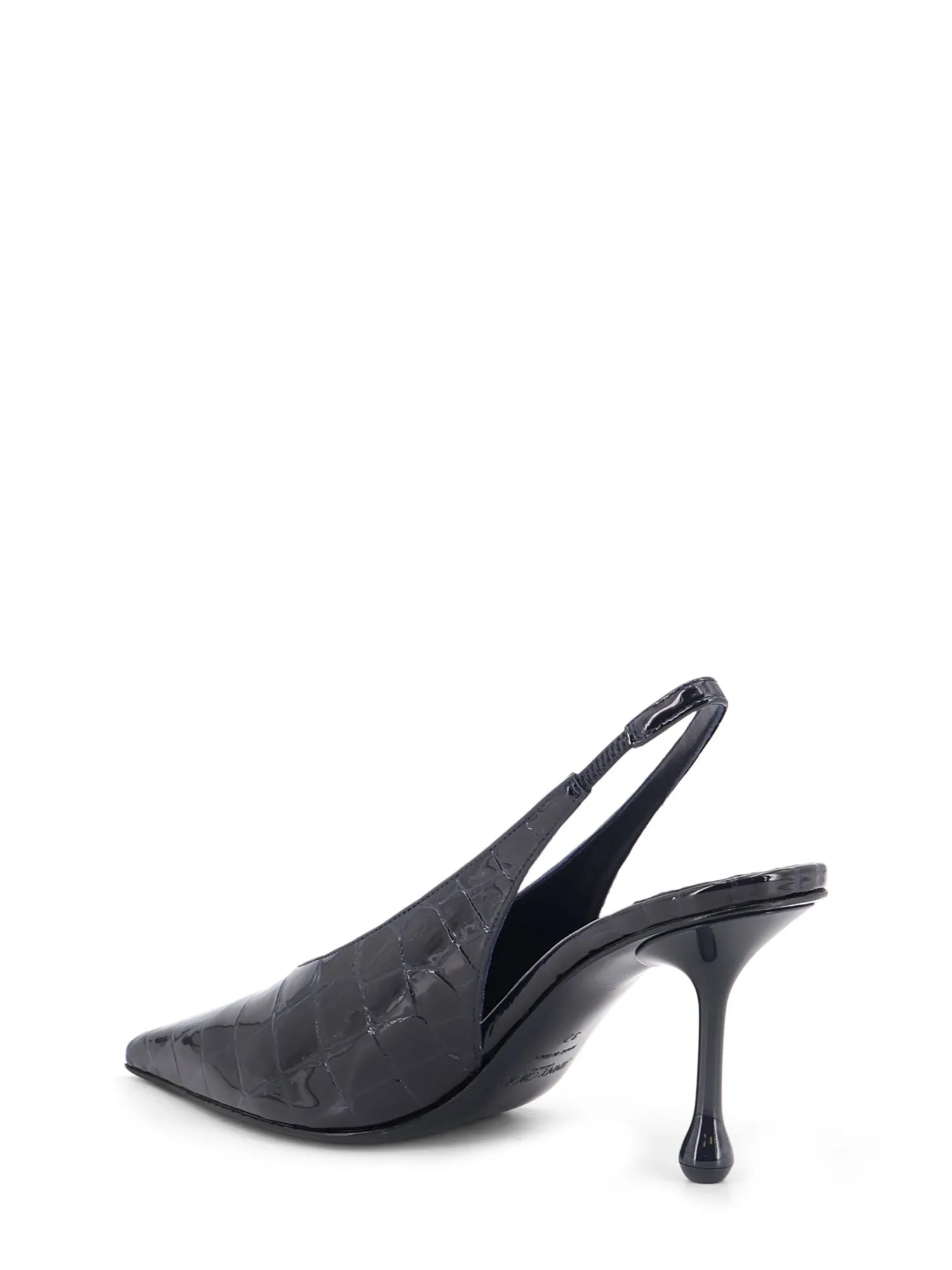 Patent Leather Pumps With Crocodile Print sold by Wanan Luxury product image thumbnail 3