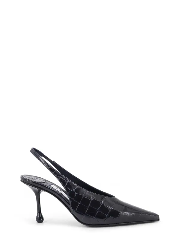 Patent Leather Pumps With Crocodile Print made by Jimmy Choo
