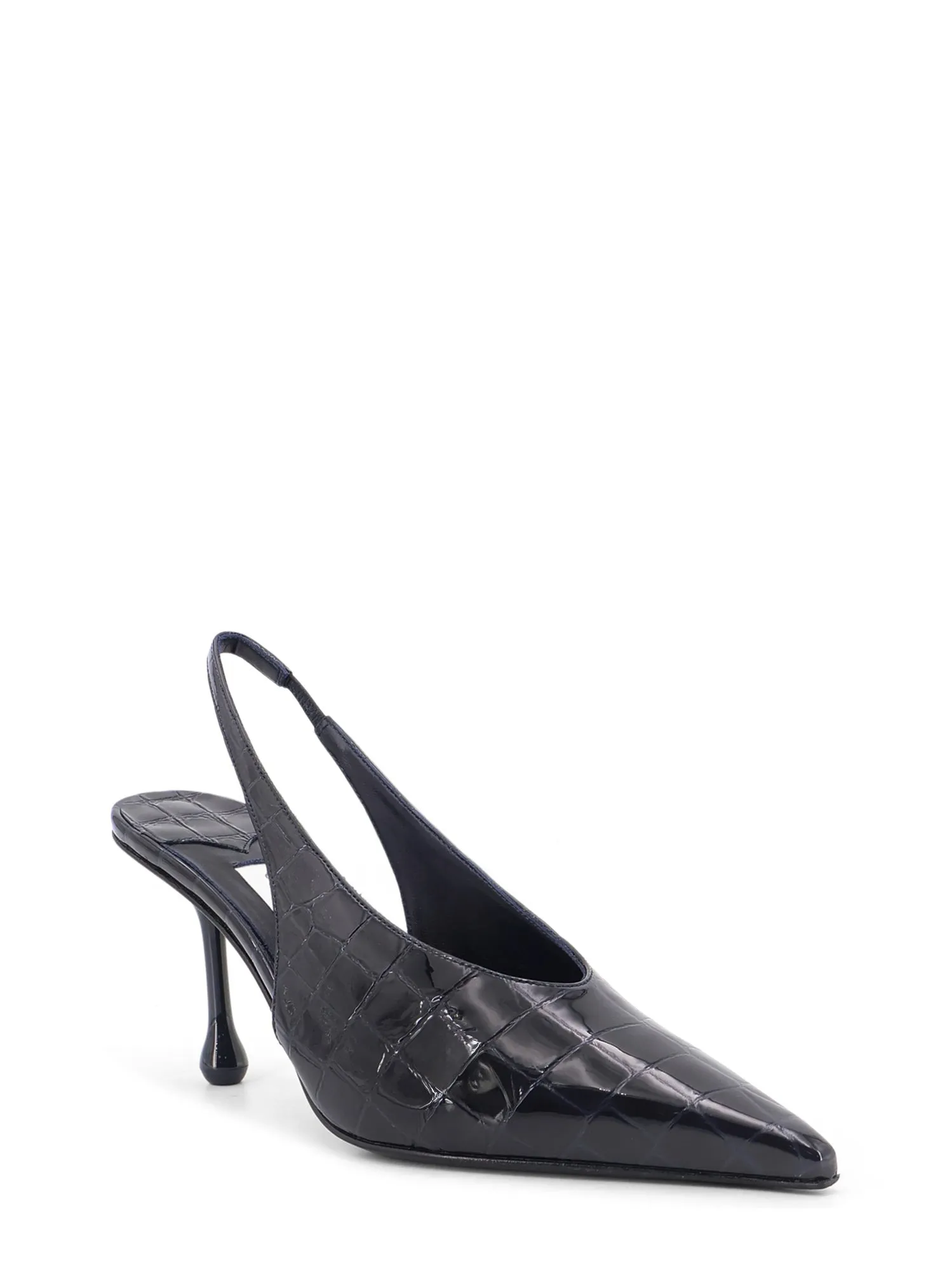 Patent Leather Pumps With Crocodile Print sold by Wanan Luxury product image thumbnail 2