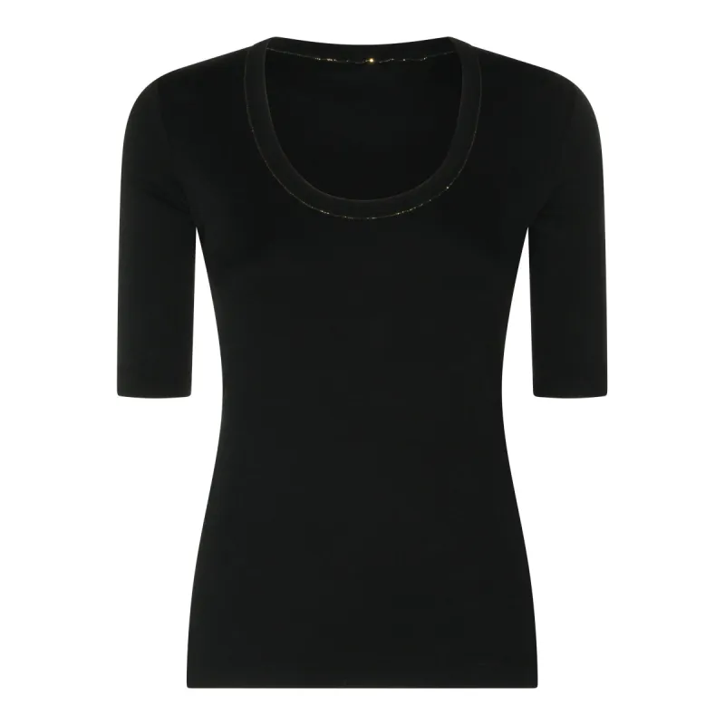T-Shirts And Polos Nero made by Fabiana Filippi