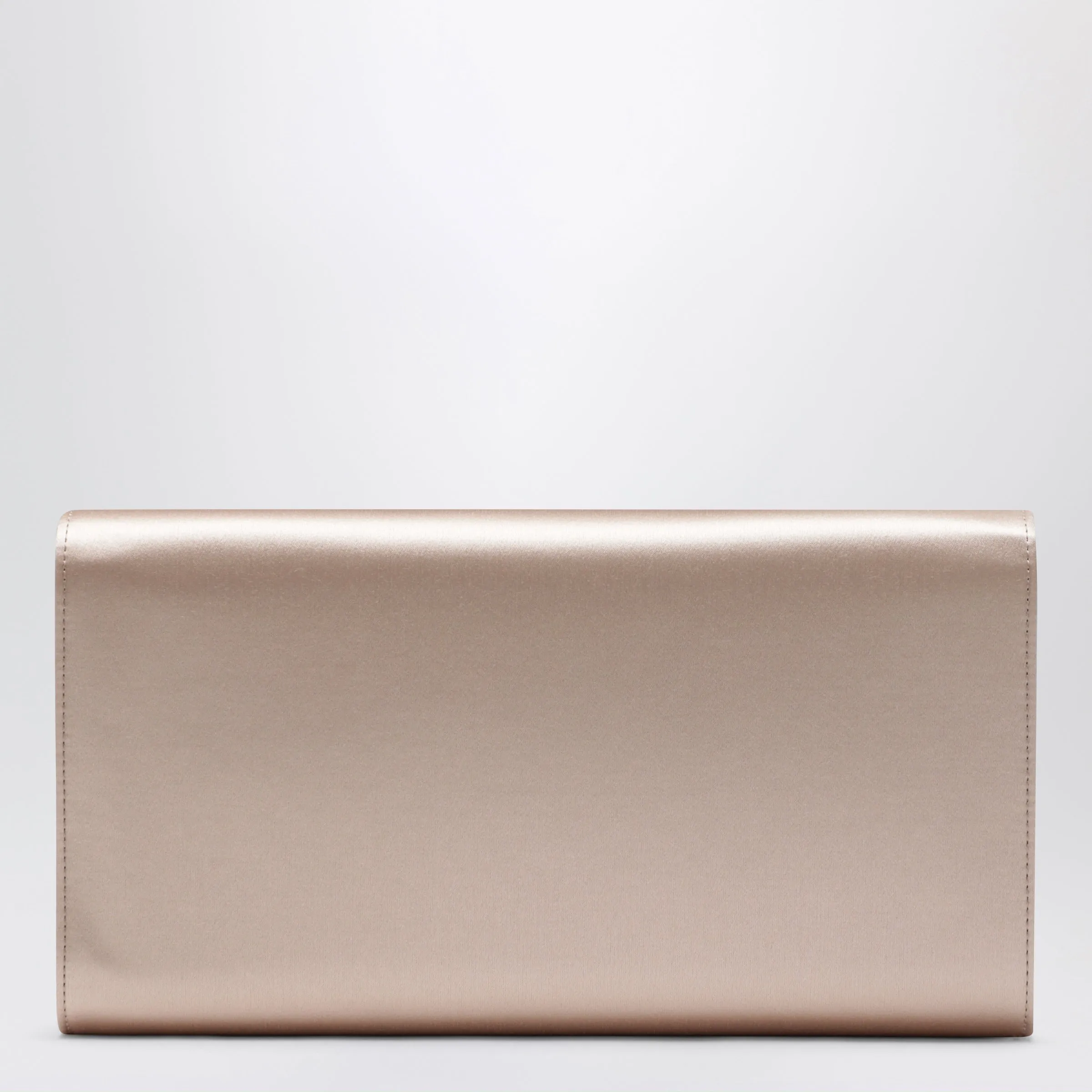 Light Pink Satin Clutch Bag With Buckle sold by Wanan Luxury product image thumbnail 2