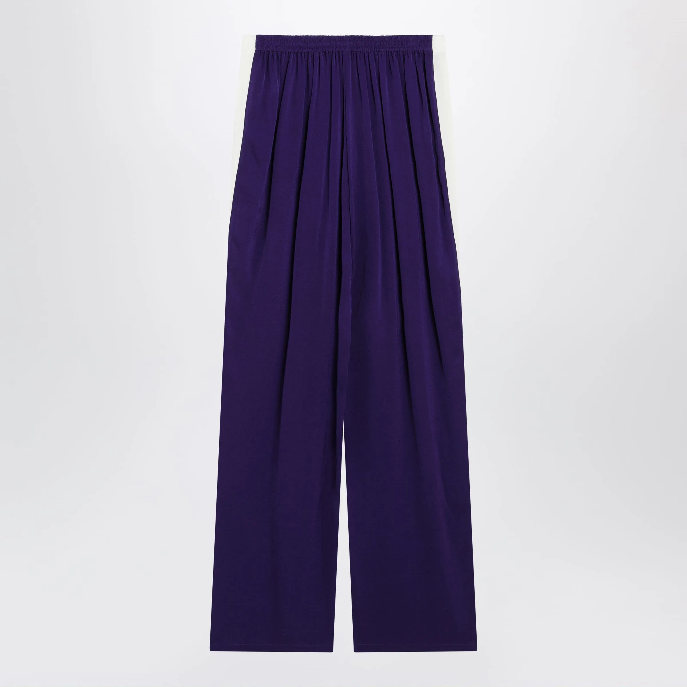 Violet Straight-Leg Viscose Cady Trousers sold by Wanan Luxury product image thumbnail 2