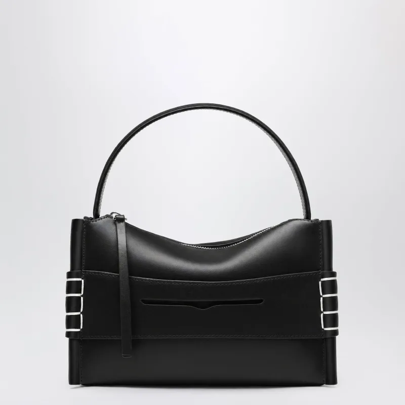 Loafer Bag In Calfskin Leather, Black made by J.W. Anderson