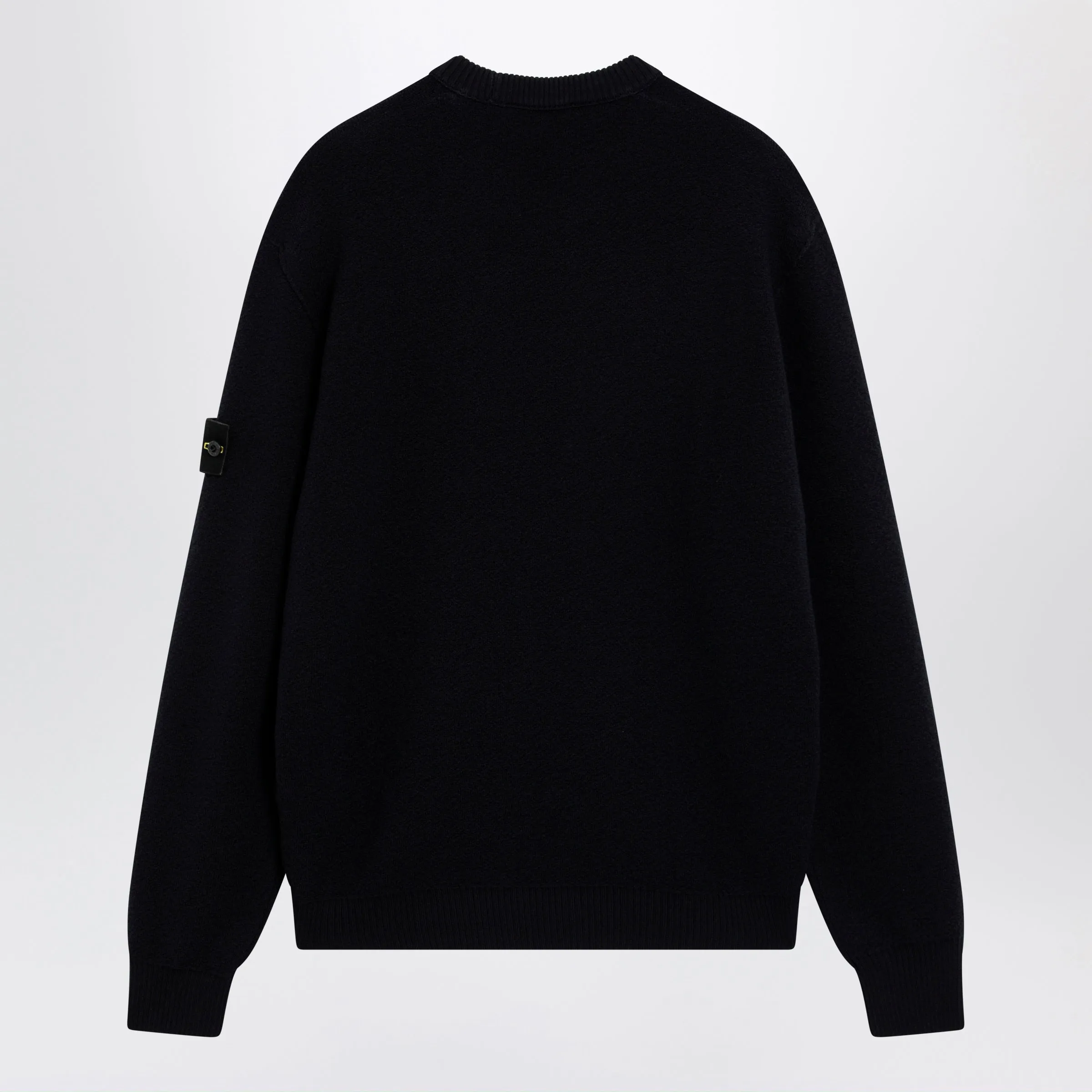 Navy Blue Wool Crewneck Sweater sold by Wanan Luxury product image thumbnail 2