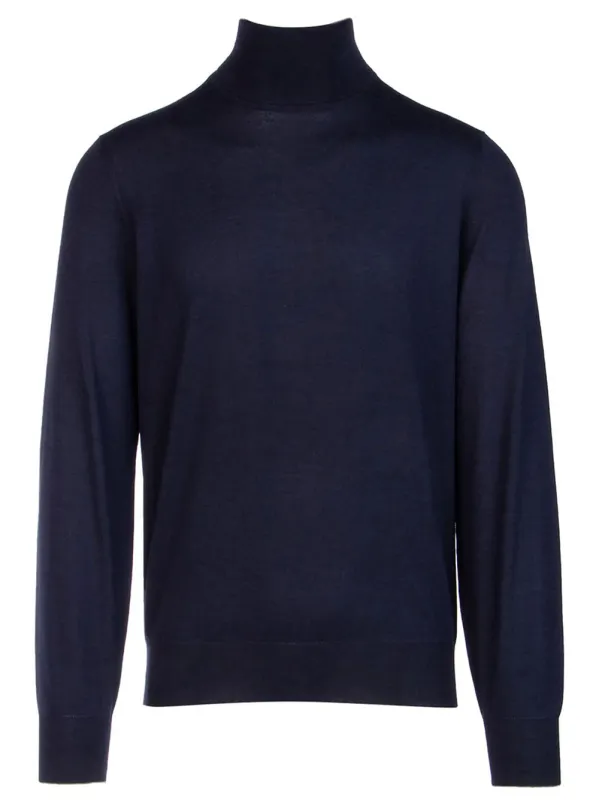 Wool Blend Turtleneck Sweater made by Brunello Cucinelli