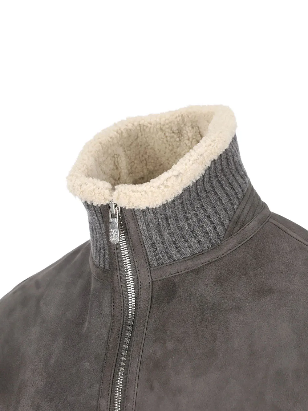 Leather Bomber Jacket With Sheep Lining sold by Wanan Luxury product image thumbnail 3