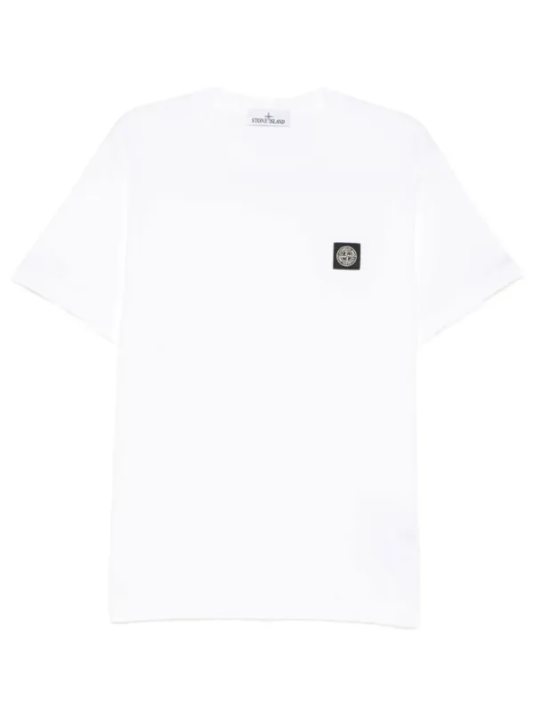 Slim Fit T-Shirt With Compass Badge made by Stone Island