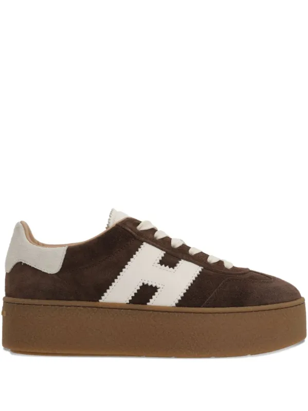 H698 Leather Sneakers made by Hogan