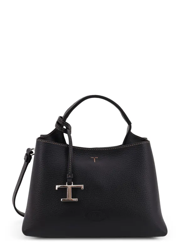 Micro Leather Crossbody Bag With Iconic Stitching On The Front made by Tod's