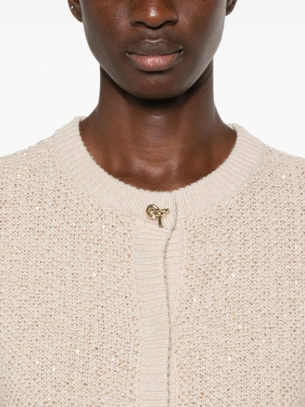 Wool Blend Cardigan sold by Wanan Luxury product image thumbnail 3