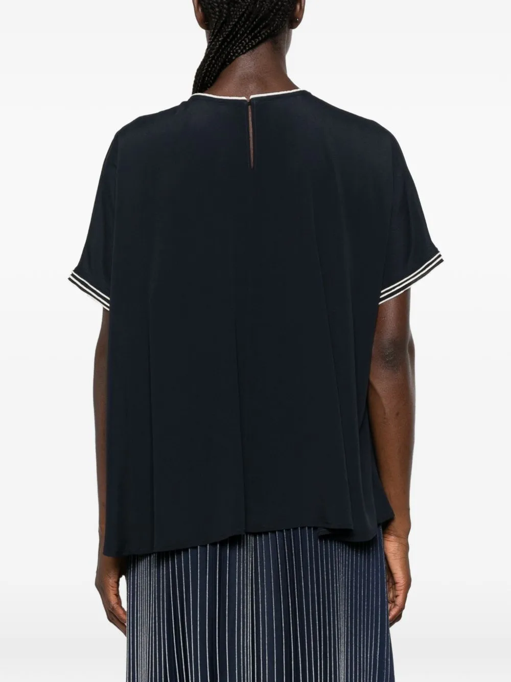 Silk Blend Top sold by Wanan Luxury product image thumbnail 3
