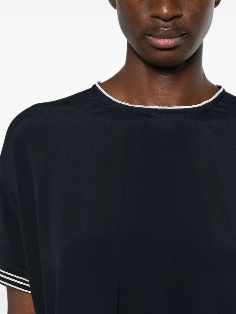 Silk Blend Top sold by Wanan Luxury product image thumbnail 2