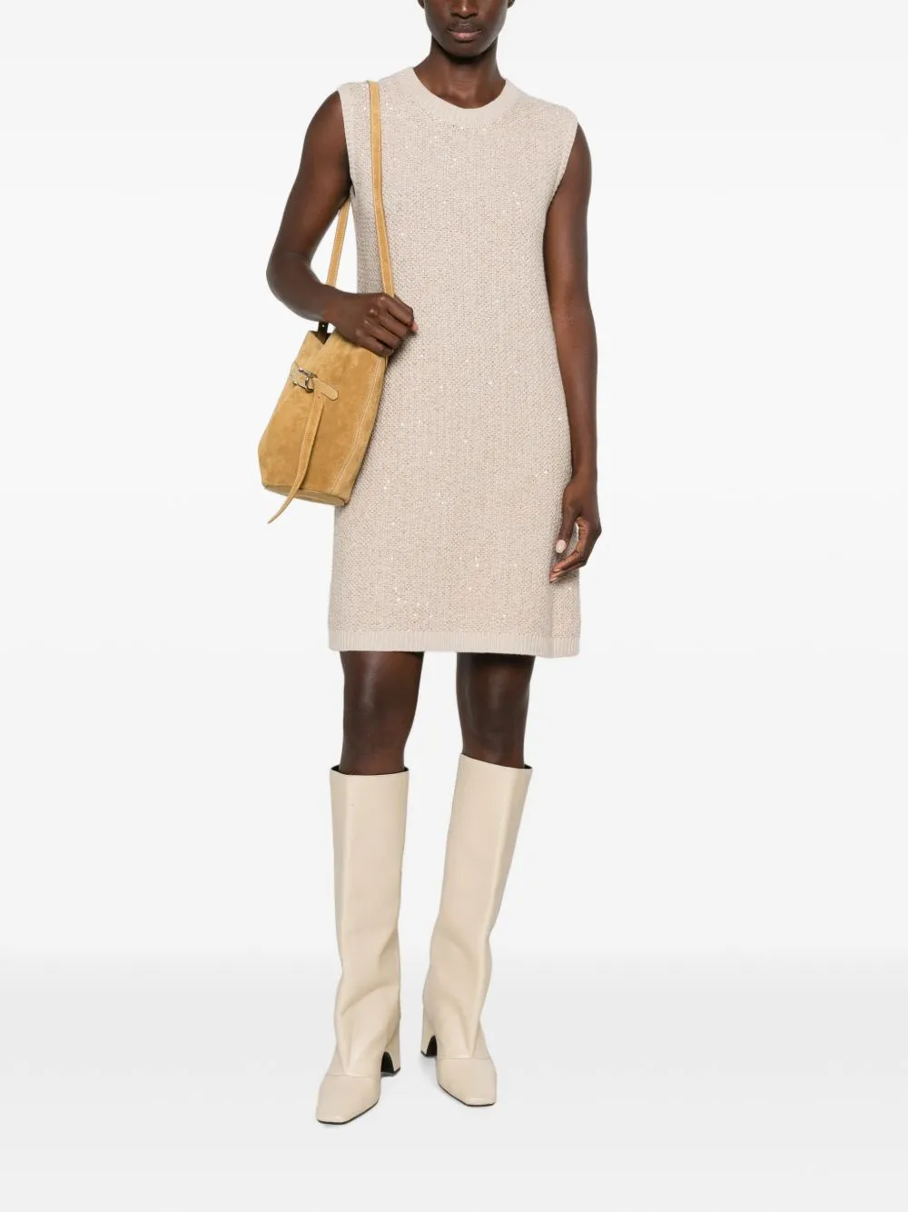Wool Blend Short Dress sold by Wanan Luxury product image thumbnail 5