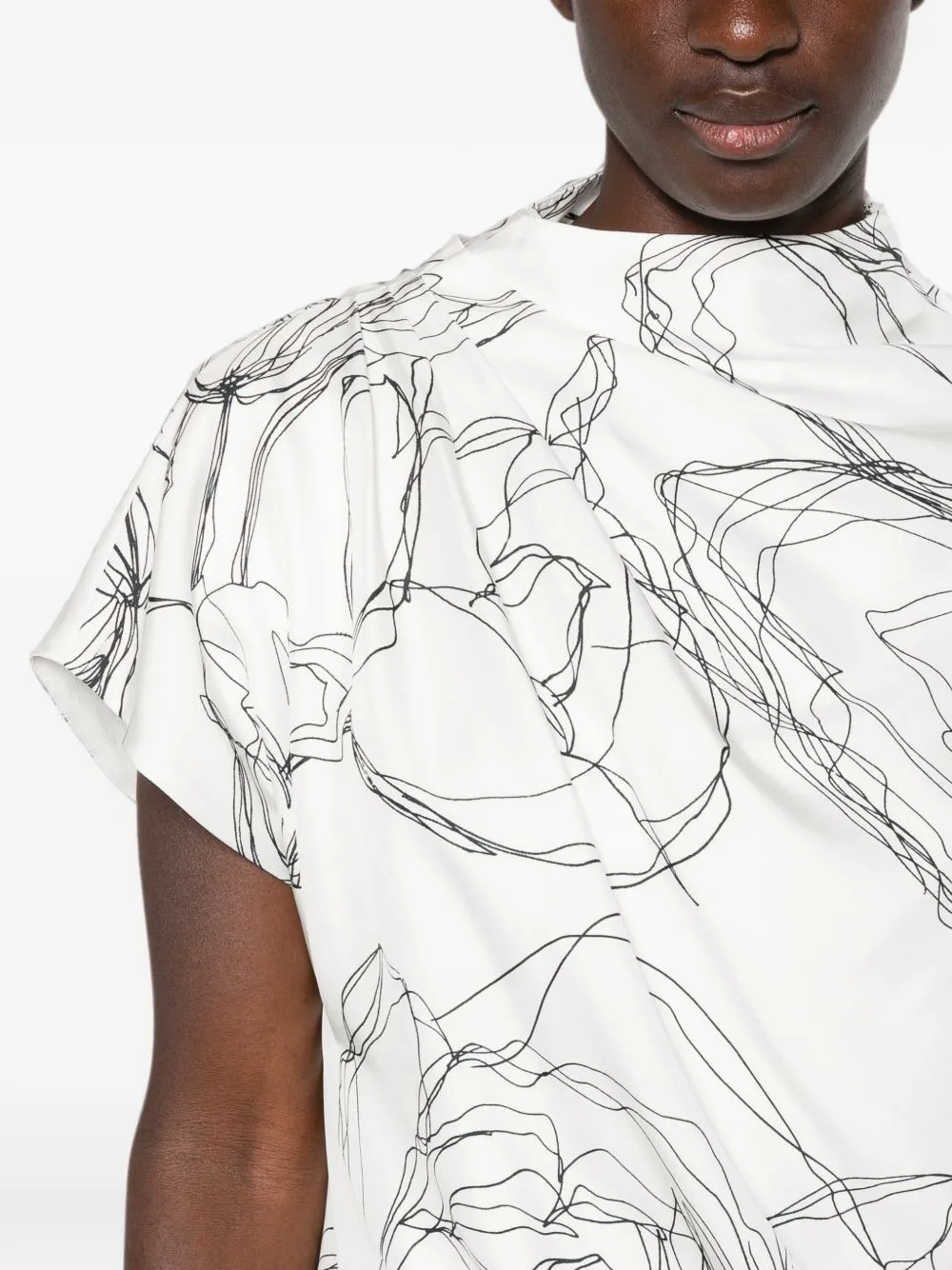 Silk Top sold by Wanan Luxury product image thumbnail 5