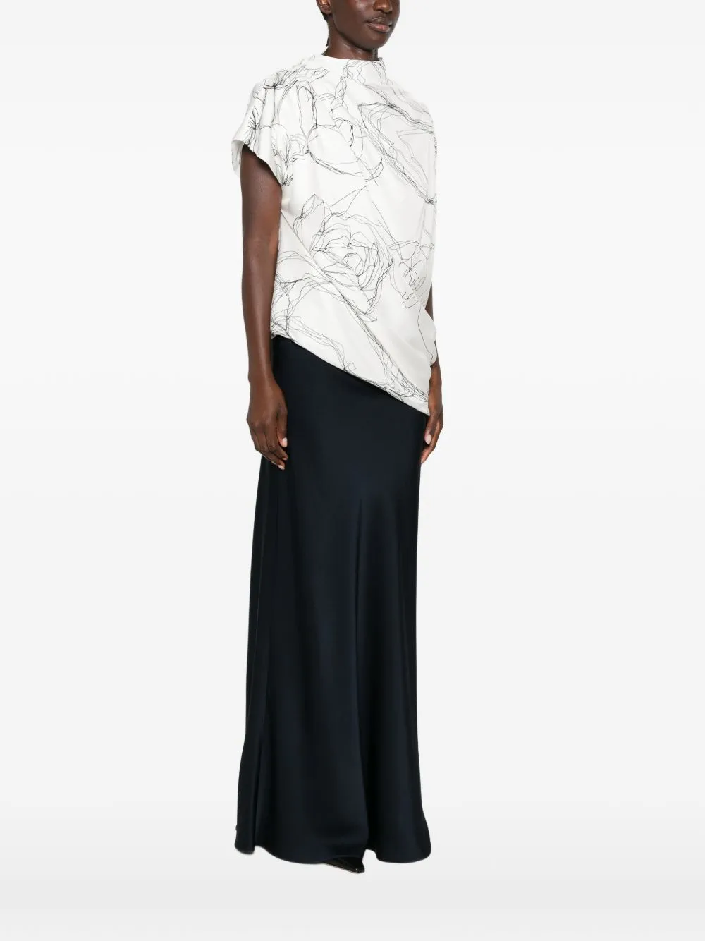 Silk Top sold by Wanan Luxury product image thumbnail 2