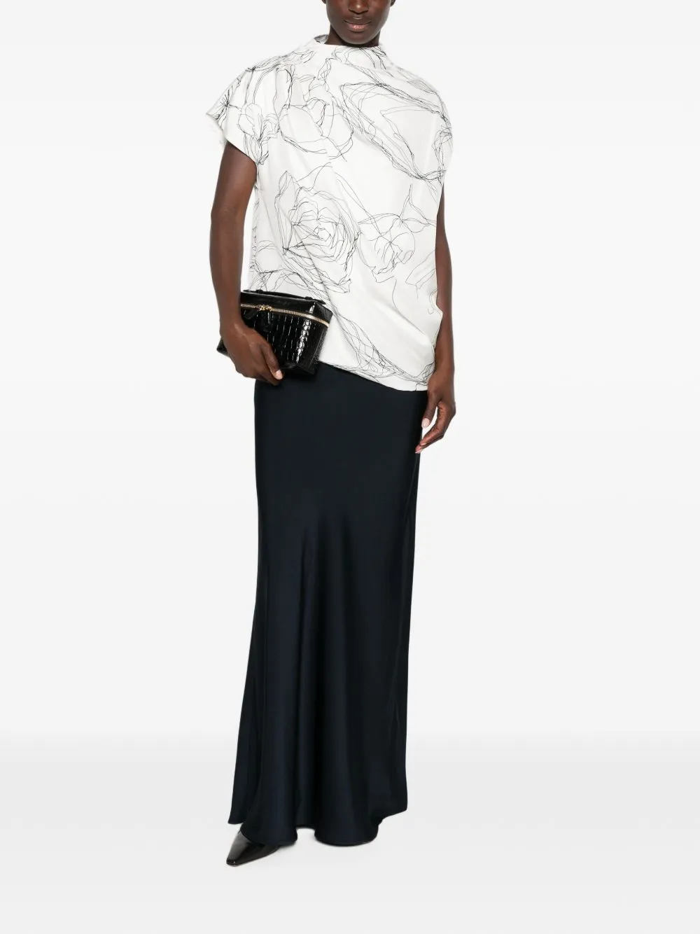 Silk Top sold by Wanan Luxury product image thumbnail 3