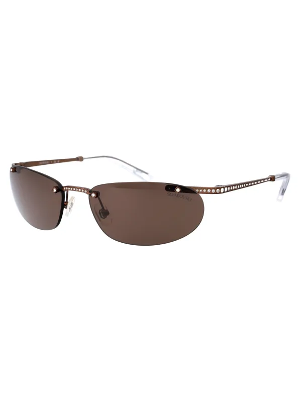0SK7019 Oval Sunglasses made by Swarovski