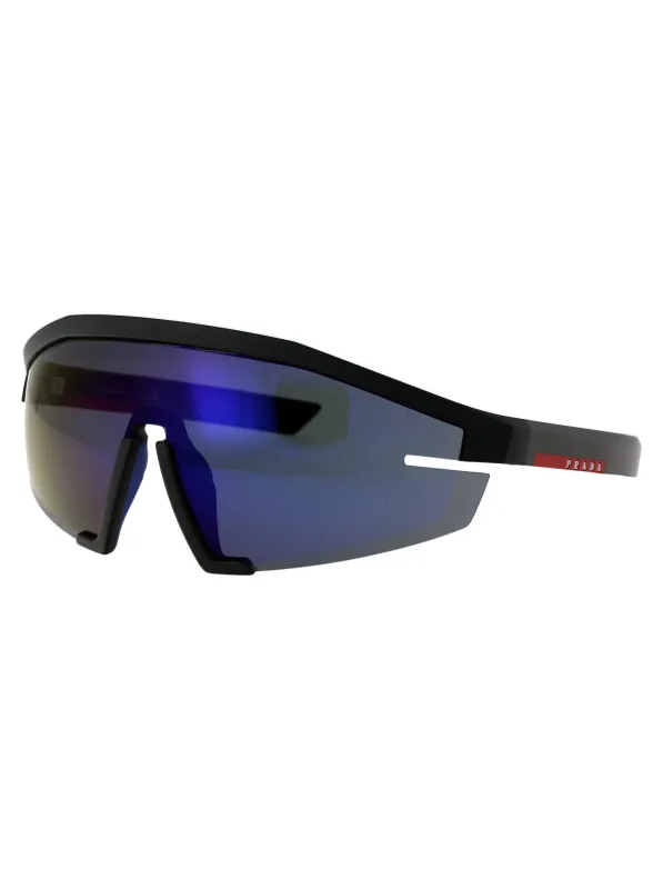 0PS 03ZS Geometrical Sunglasses made by Prada Linea Rossa