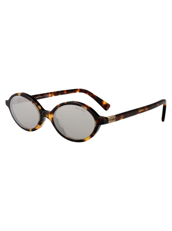 0MU 04ZS OVAL Sunglasses made by Miu Miu