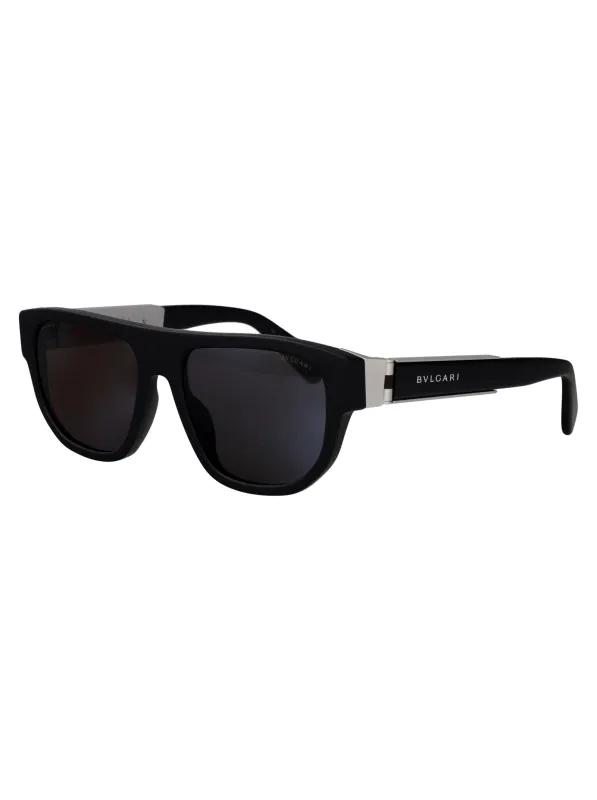 BVLGARI ALUMINIUM Rectangular Sunglasses made by Bulgari